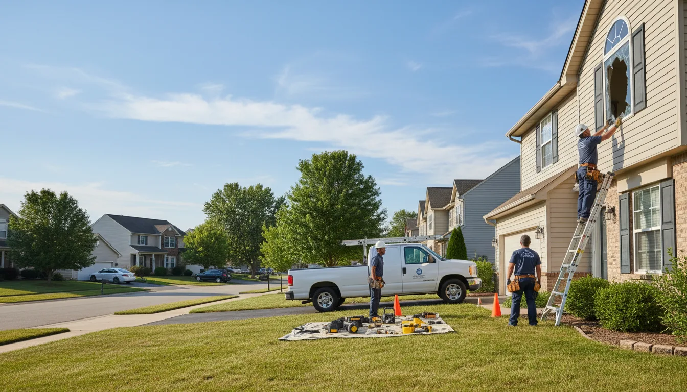 Expert window installer providing residential service in Rex, NC